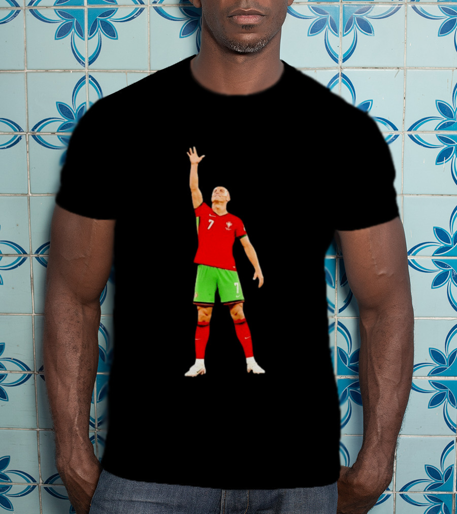 Cristiano Ronaldo 7 Portugal National Team Soccer Jersey T-Shirt