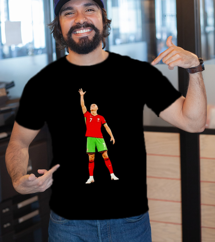 Cristiano Ronaldo 7 Portugal National Team Soccer Jersey T-Shirt