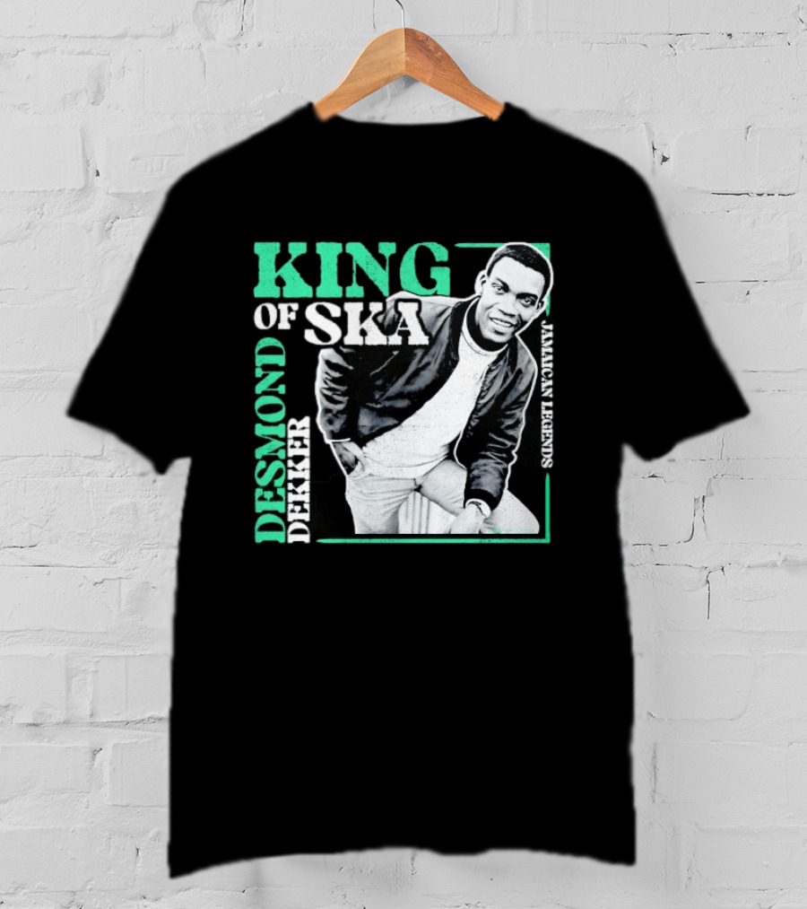 Desmond Dekker King Of Ska Jamaican Legends T-Shirt