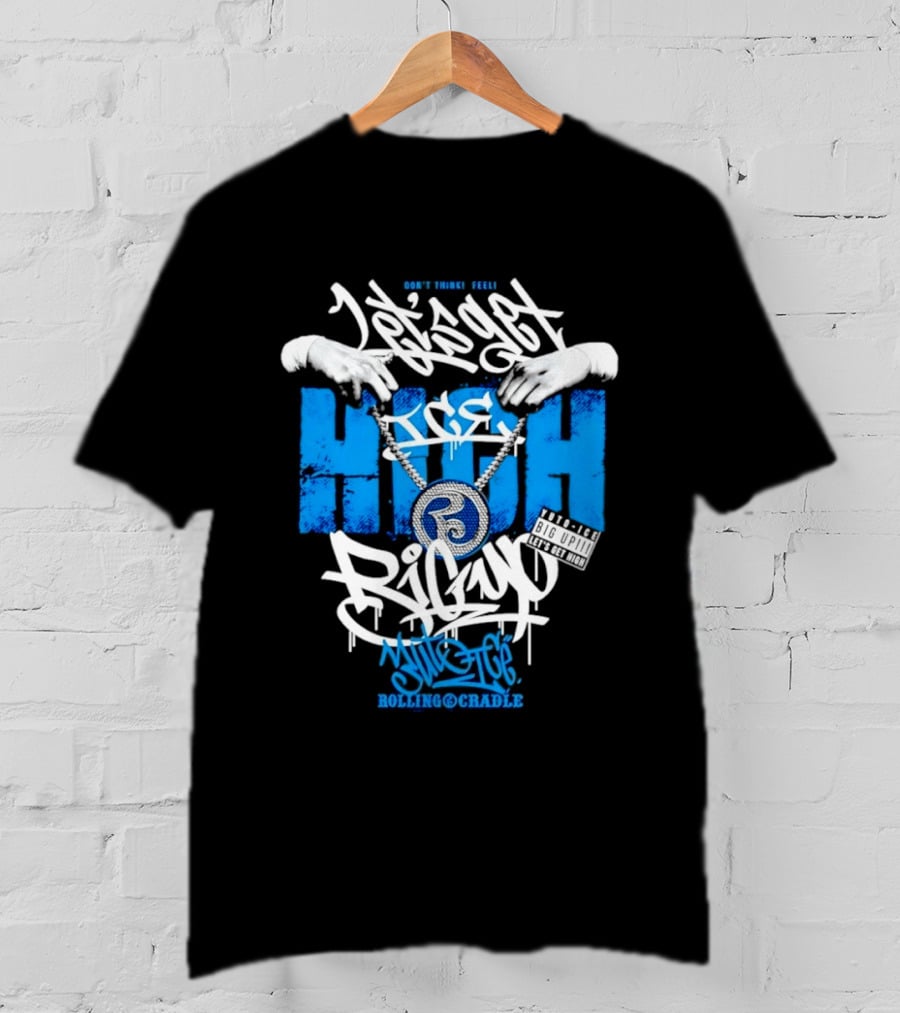 Let's Get High Yuto Ice Feel Rolling Cradle T-Shirt