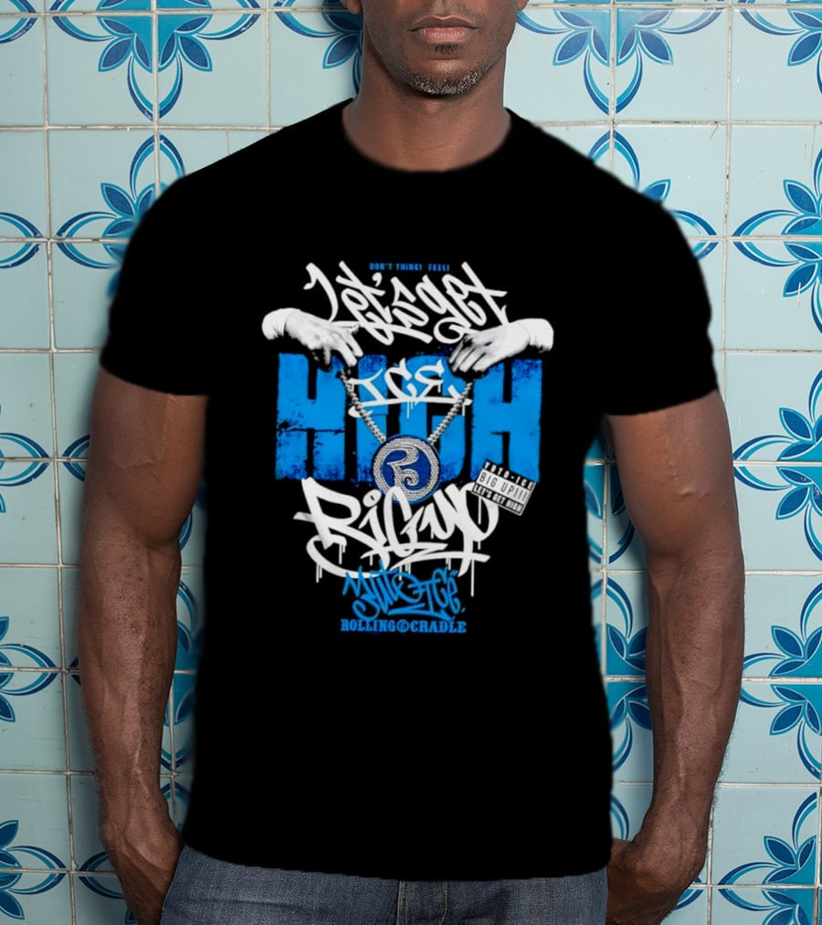 Let's Get High Yuto Ice Feel Rolling Cradle T-Shirt