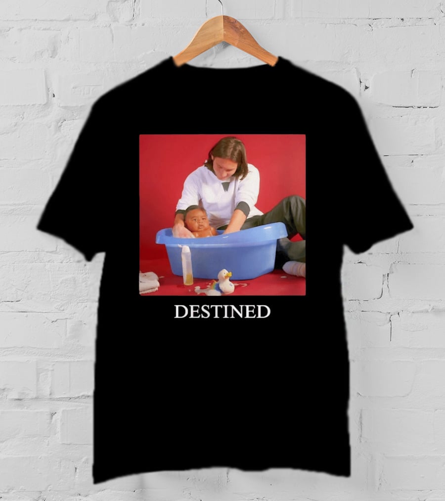 Lionel Messi Lamine Yamal Baby Bath Destined T-Shirt