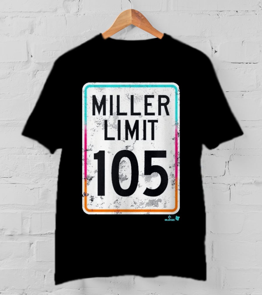 Mason Miller Limit 105 Speed Sign T-Shirt