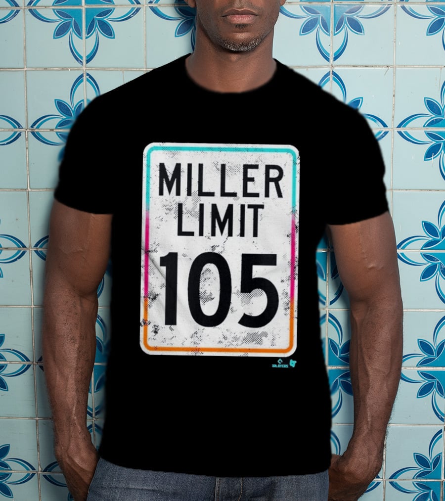 Mason Miller Limit 105 Speed Sign T-Shirt