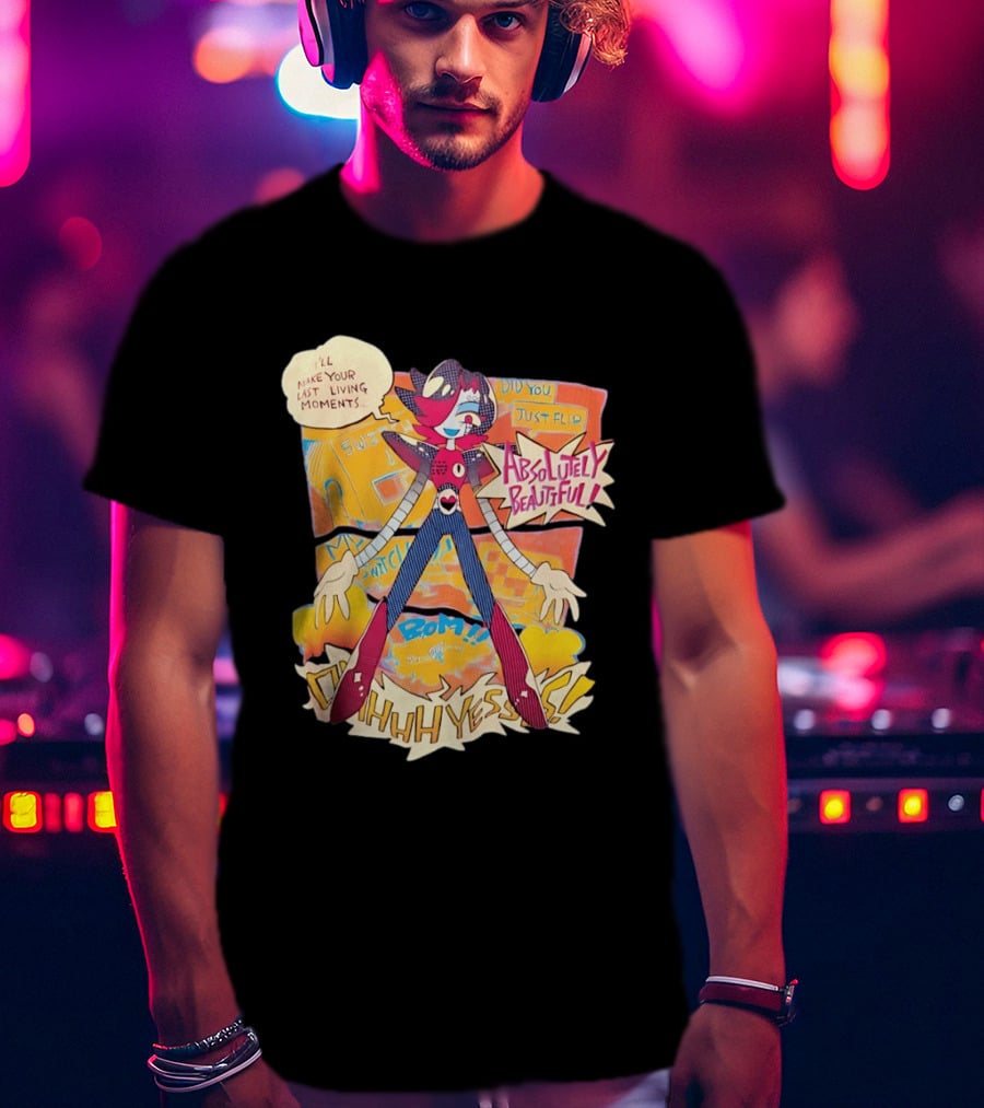 Mettaton Absolutely Beautiful Ohhhh Yesses Undertale Video Game T-Shirt