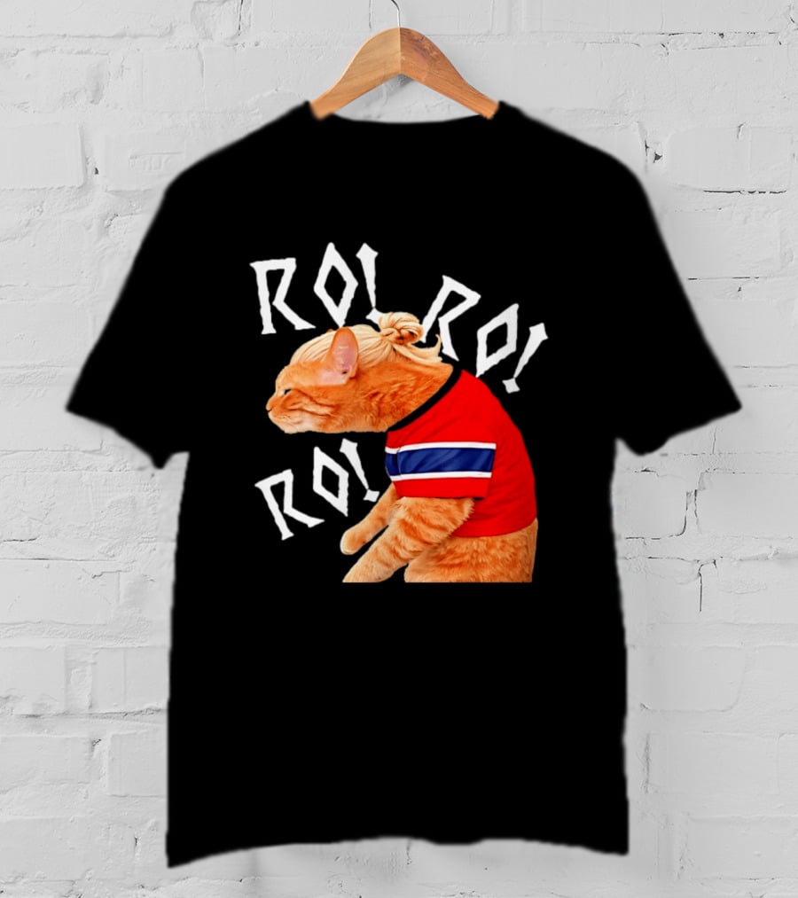 Ro Ro Ro Norwegian Cat El Michi Meme Norway T-Shirt