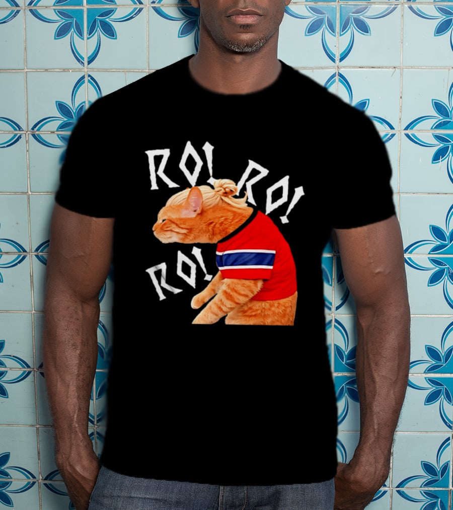 Ro Ro Ro Norwegian Cat El Michi Meme Norway T-Shirt