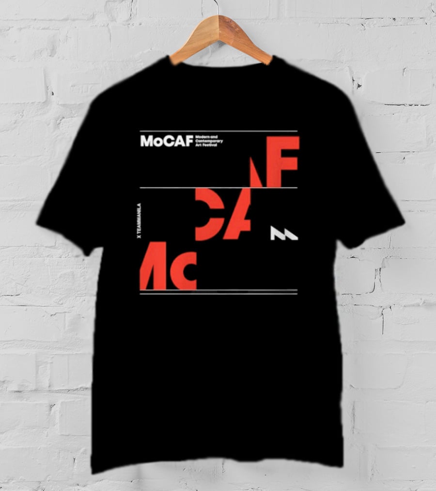 MoCAF Modern Contemporary Festival TeamManila Collaboration T-Shirt