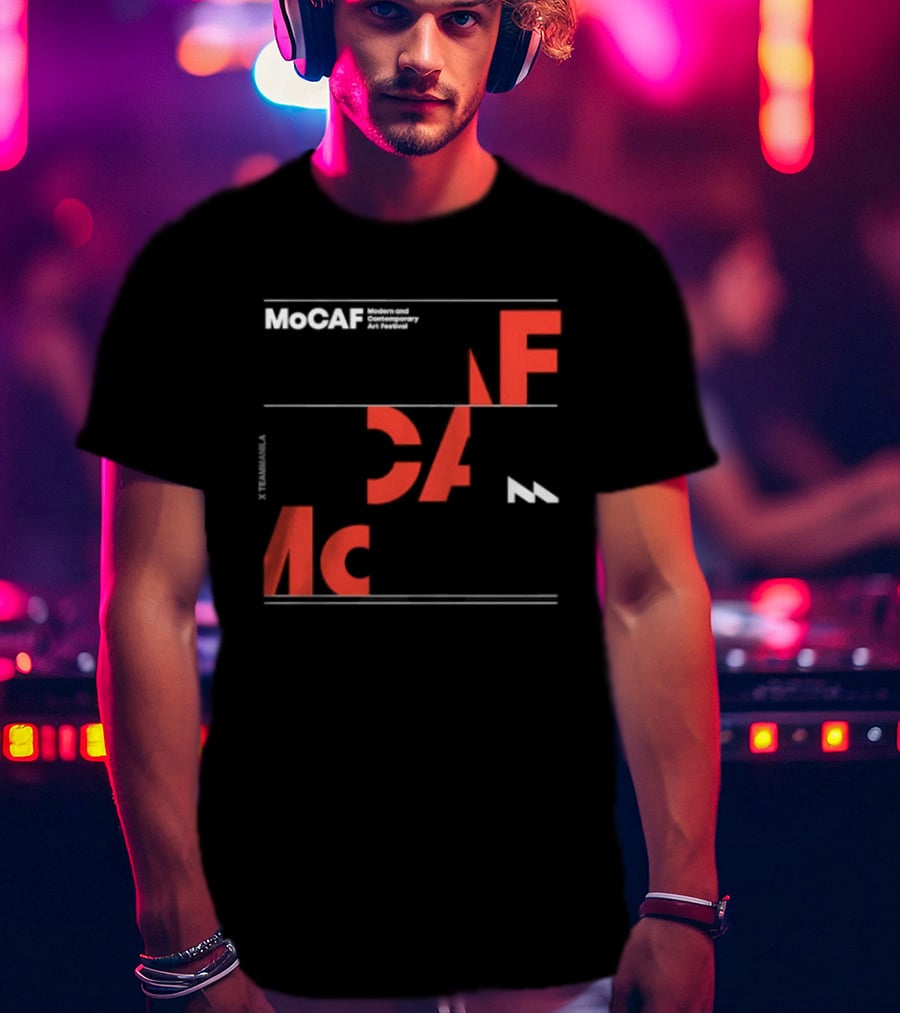 MoCAF Modern Contemporary Festival TeamManila Collaboration T-Shirt