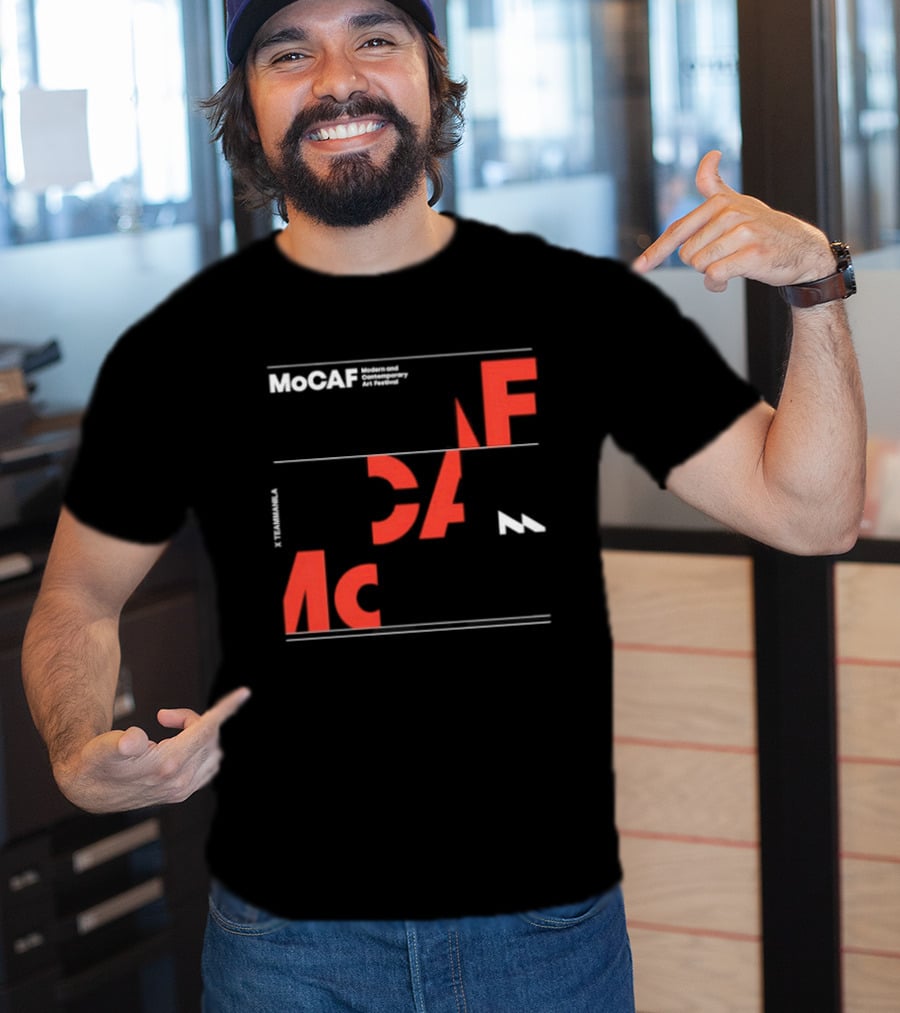 MoCAF Modern Contemporary Festival TeamManila Collaboration T-Shirt
