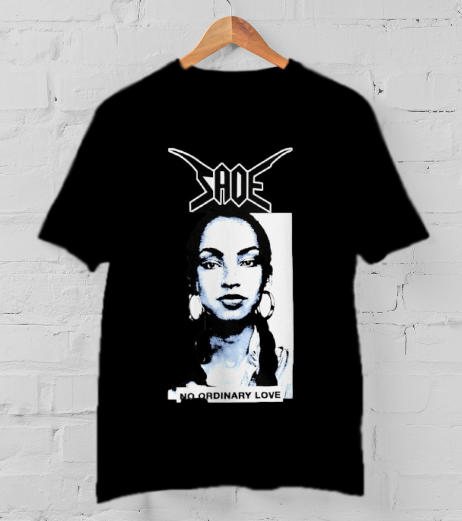 Sade No Ordinary Love Iconic 90s R&B Soul Music Legend T-Shirt