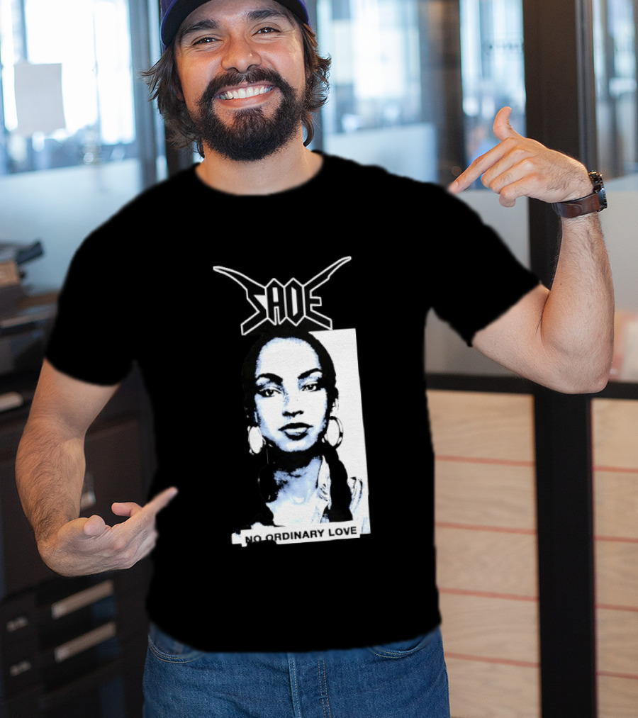 Sade No Ordinary Love Iconic 90s R&B Soul Music Legend T-Shirt