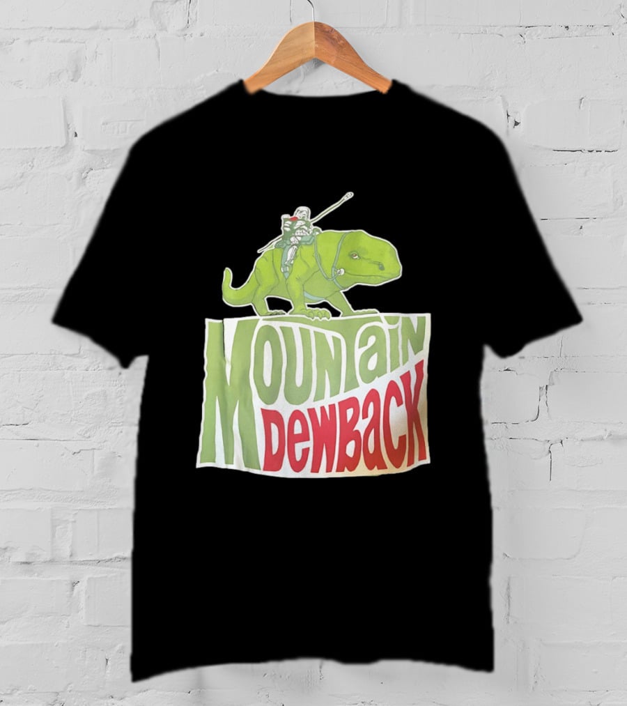 Mountain Dewback Star Wars Stormtrooper Riding Alien Creature T-Shirt