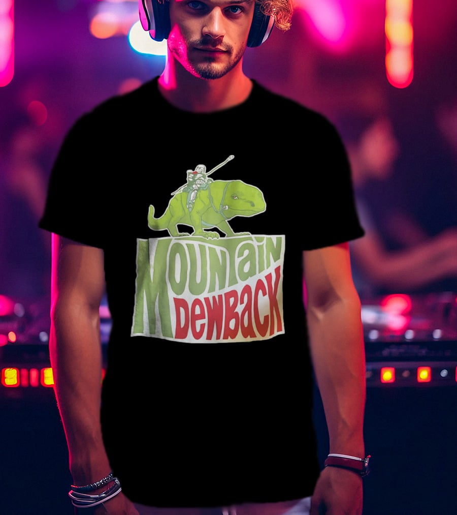 Mountain Dewback Star Wars Stormtrooper Riding Alien Creature T-Shirt