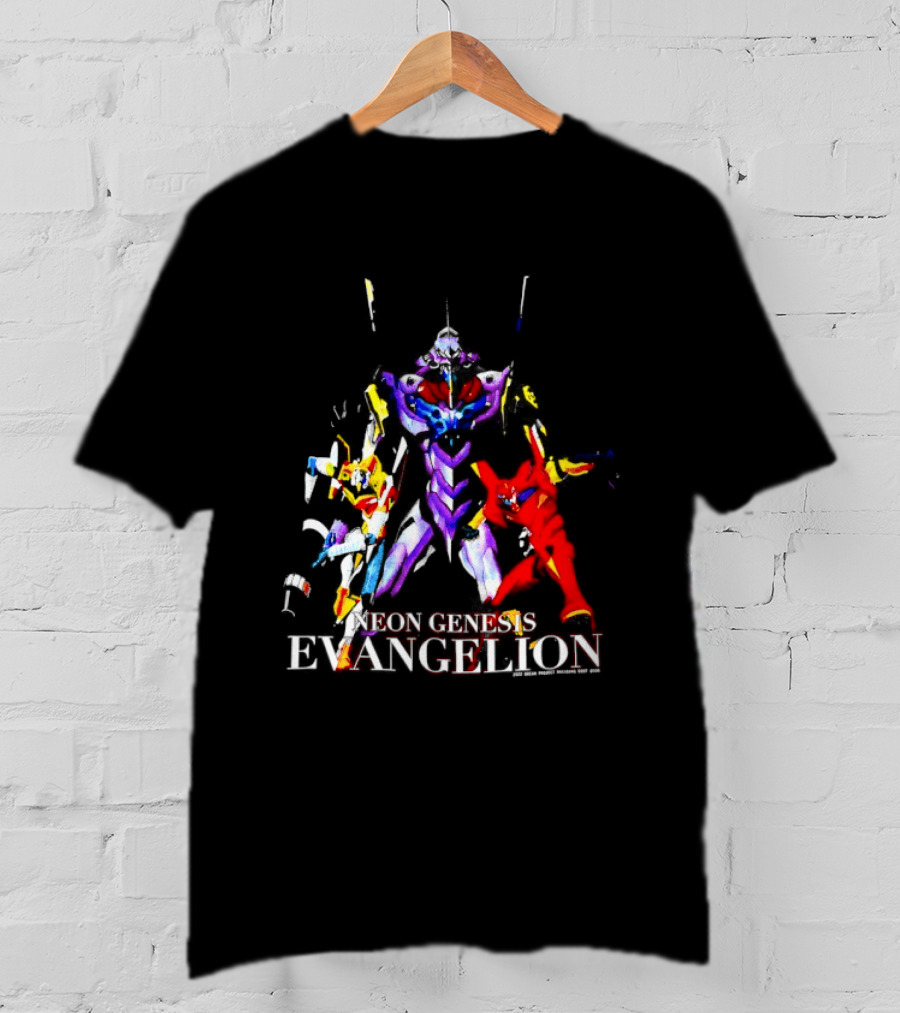 Neon Genesis Evangelion Eva Unit 01 Unit 00 Unit 02 T-Shirt