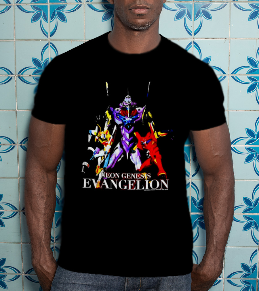 Neon Genesis Evangelion Eva Unit 01 Unit 00 Unit 02 T-Shirt