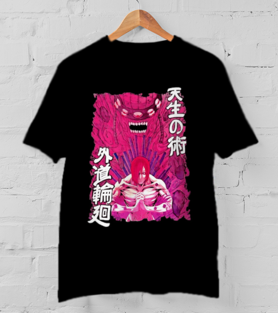 Pain Naruto Shippuden Gedo Mazo Tensei No Jutsu T-Shirt