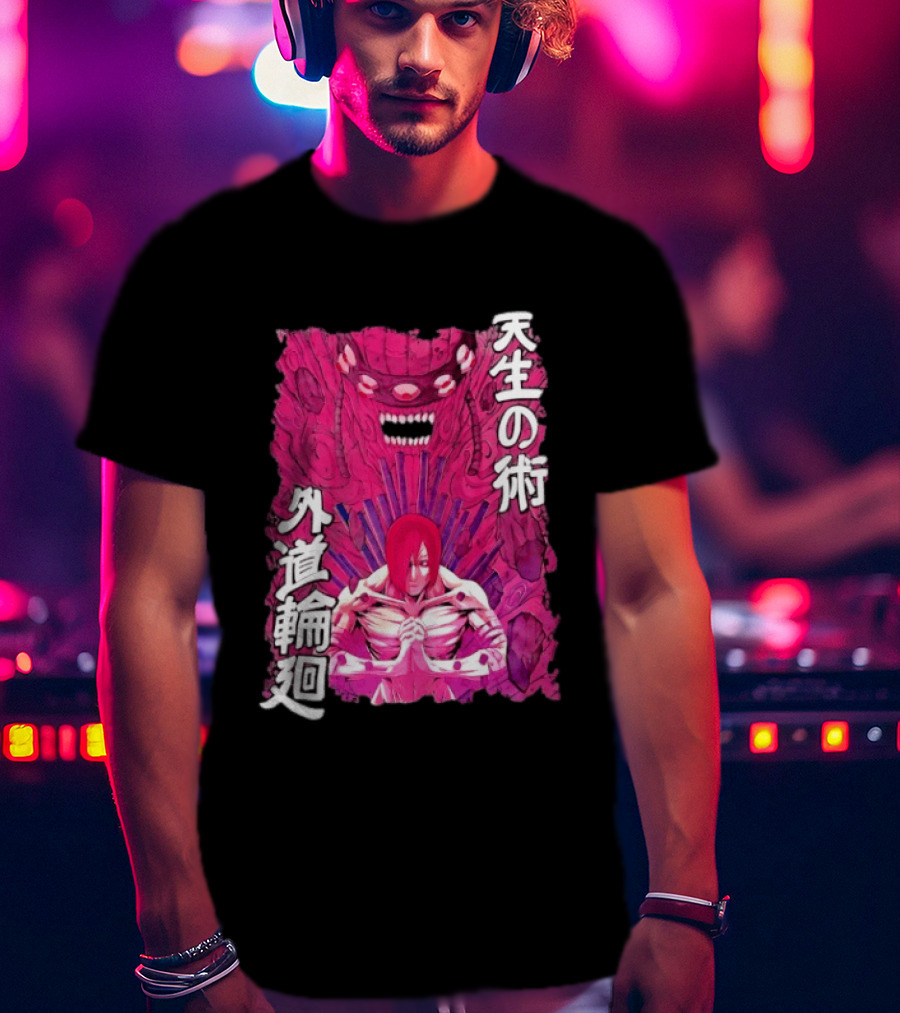 Pain Naruto Shippuden Gedo Mazo Tensei No Jutsu T-Shirt