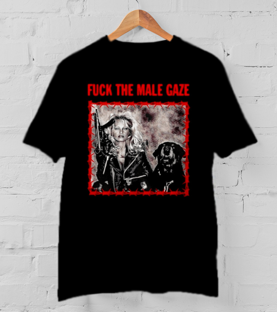Fuck The Male Gaze Pamela Anderson 90s T-Shirt