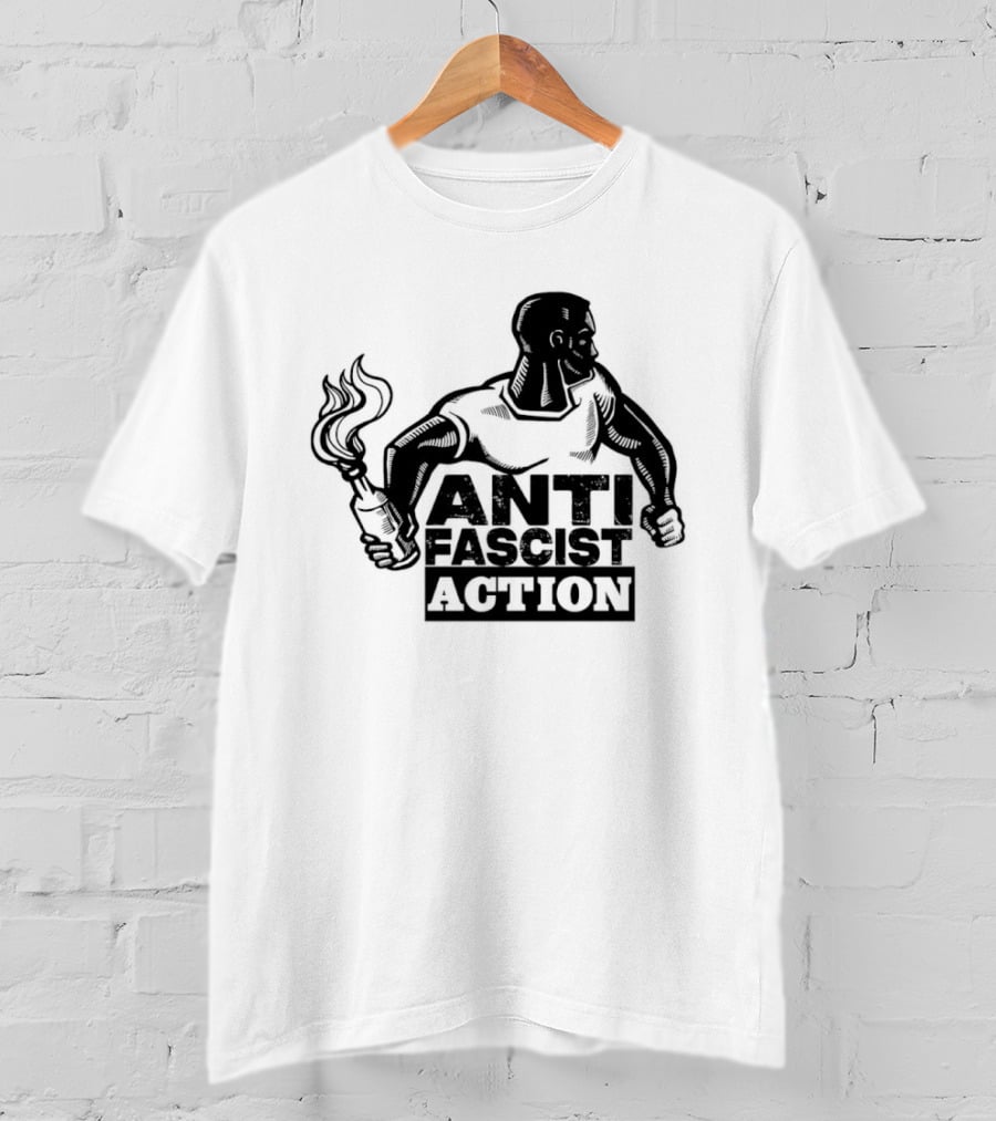 Anti Fascist Action Antifa Activism Protest Movement T-Shirt