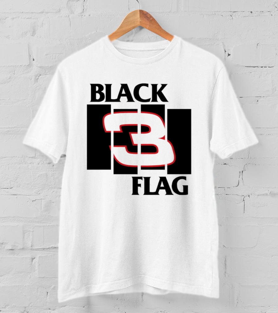 Black Flag 3 Hardcore Punk T-Shirt