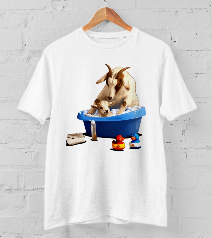 GOAT Bathtub Classico Messi Bathing Yamal T-Shirt