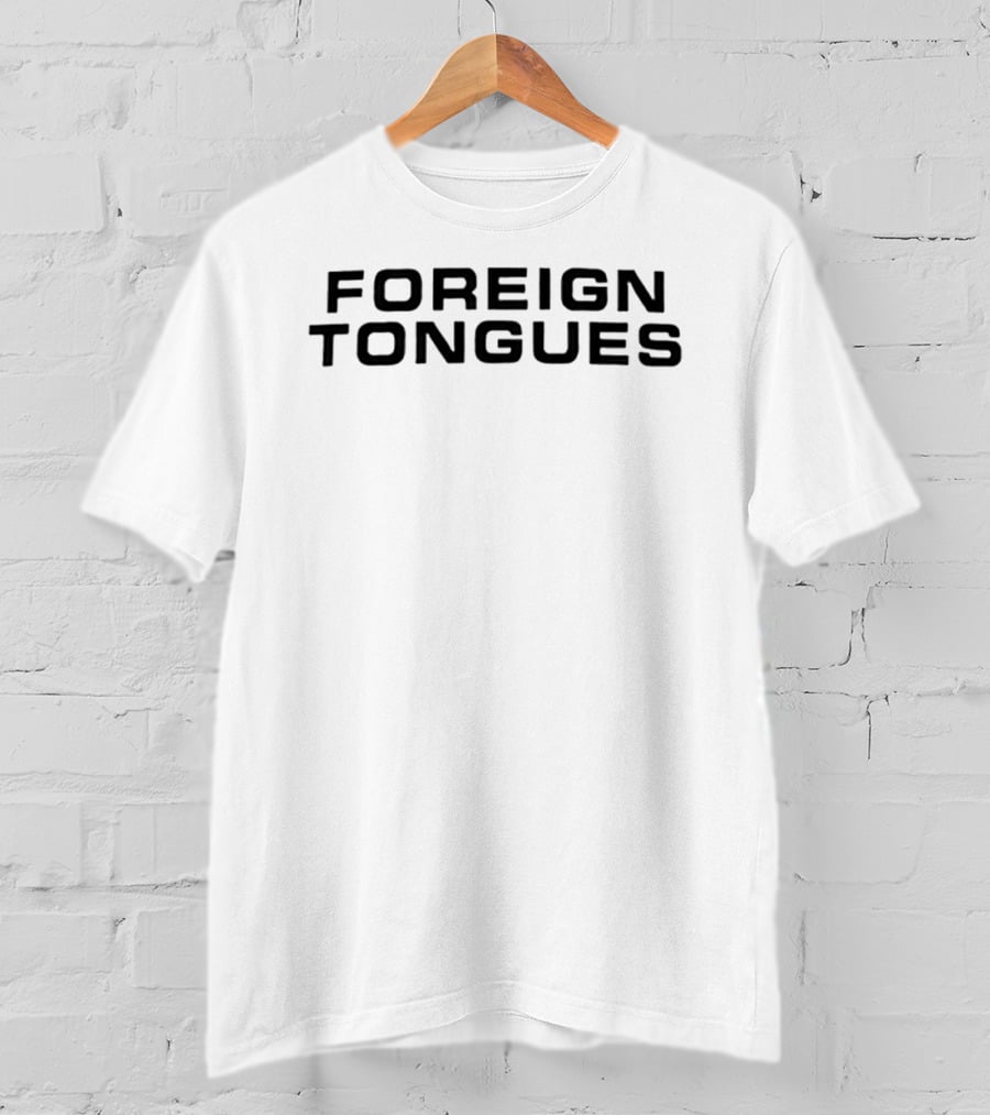 Mick Jagger Foreign Tongues T-Shirt