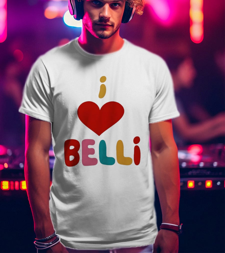 I Love Heart Belli T-Shirt