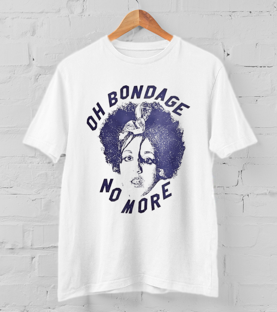 Oh Bondage No More X Ray Spex Poly Styrene Iconic Punk Image T-Shirt