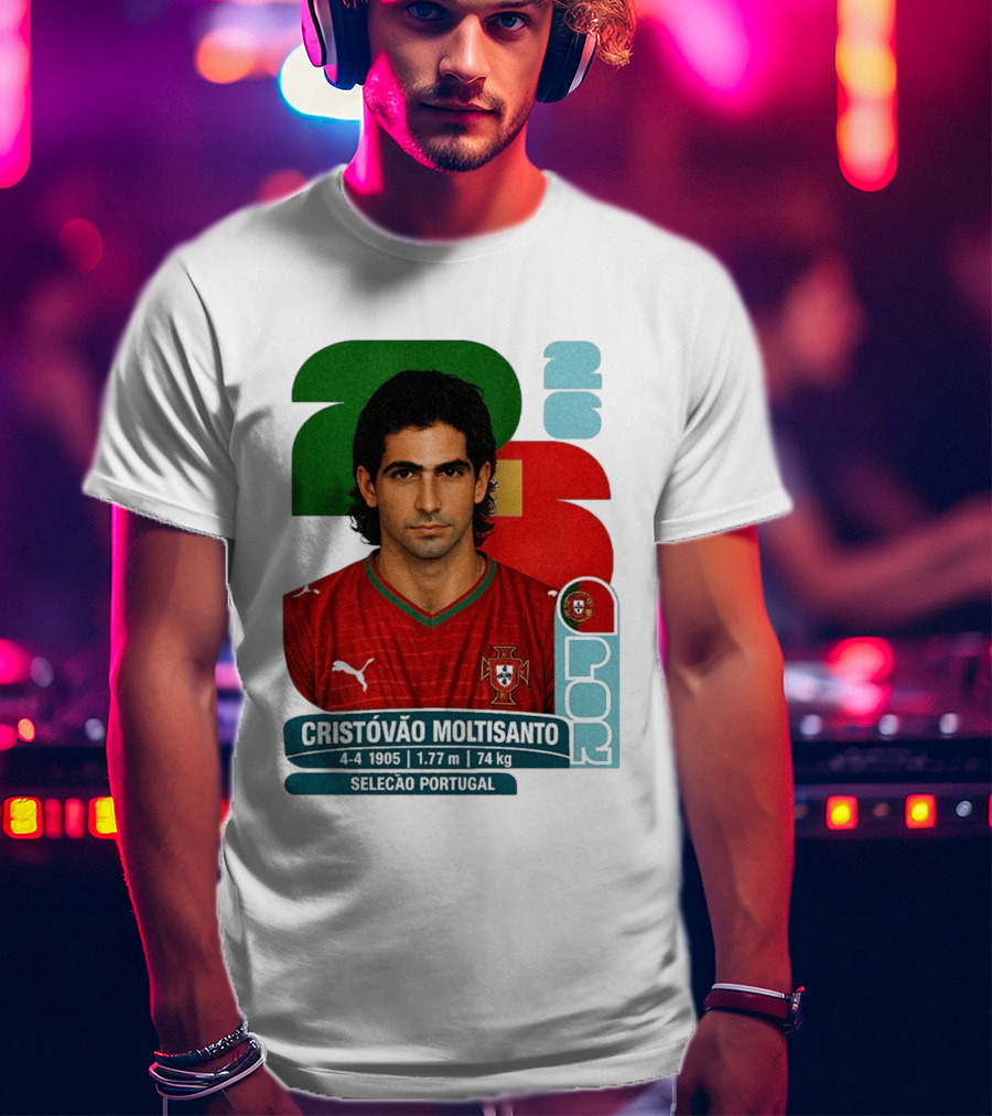 Cristóvão Moltisanto Seleção Portugal 2026 Soccer Card T-Shirt