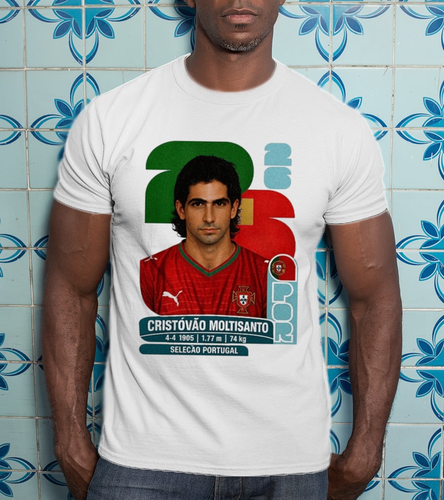 Cristóvão Moltisanto Seleção Portugal 2026 Soccer Card T-Shirt