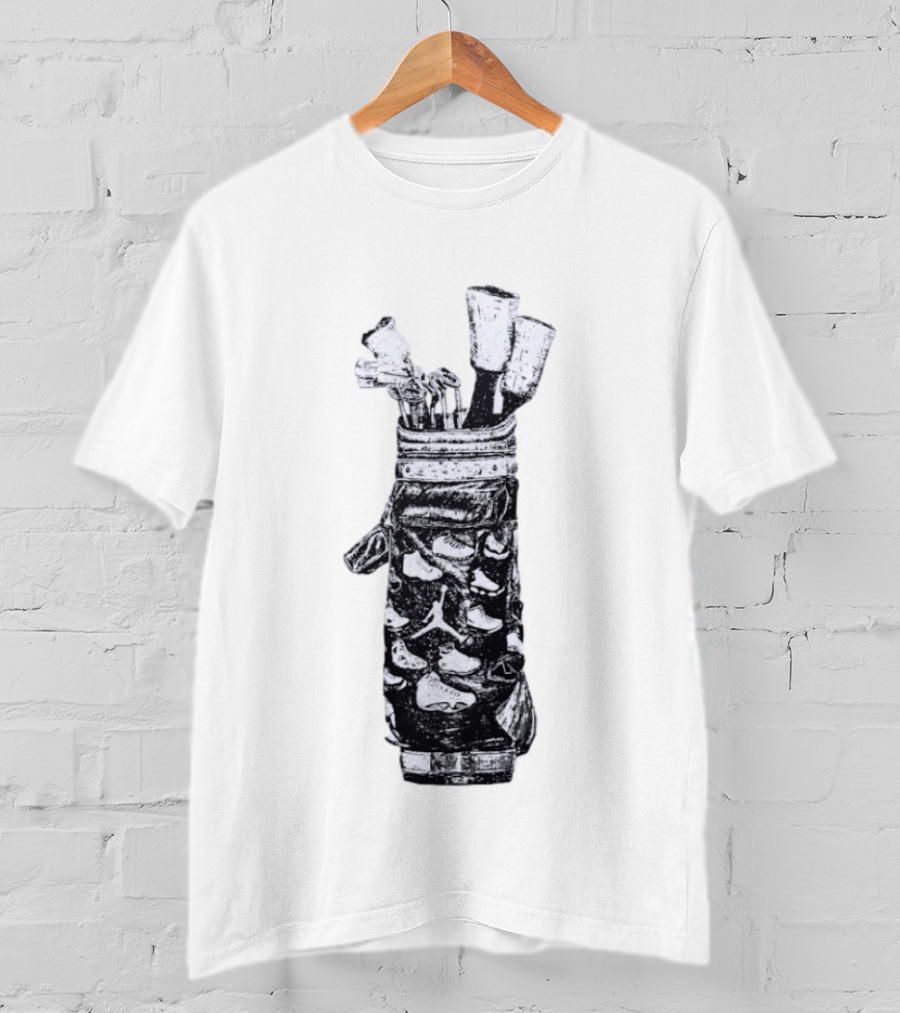 Jordan Brand Golf Bag Iconic Sneaker Wings Collection T-Shirt