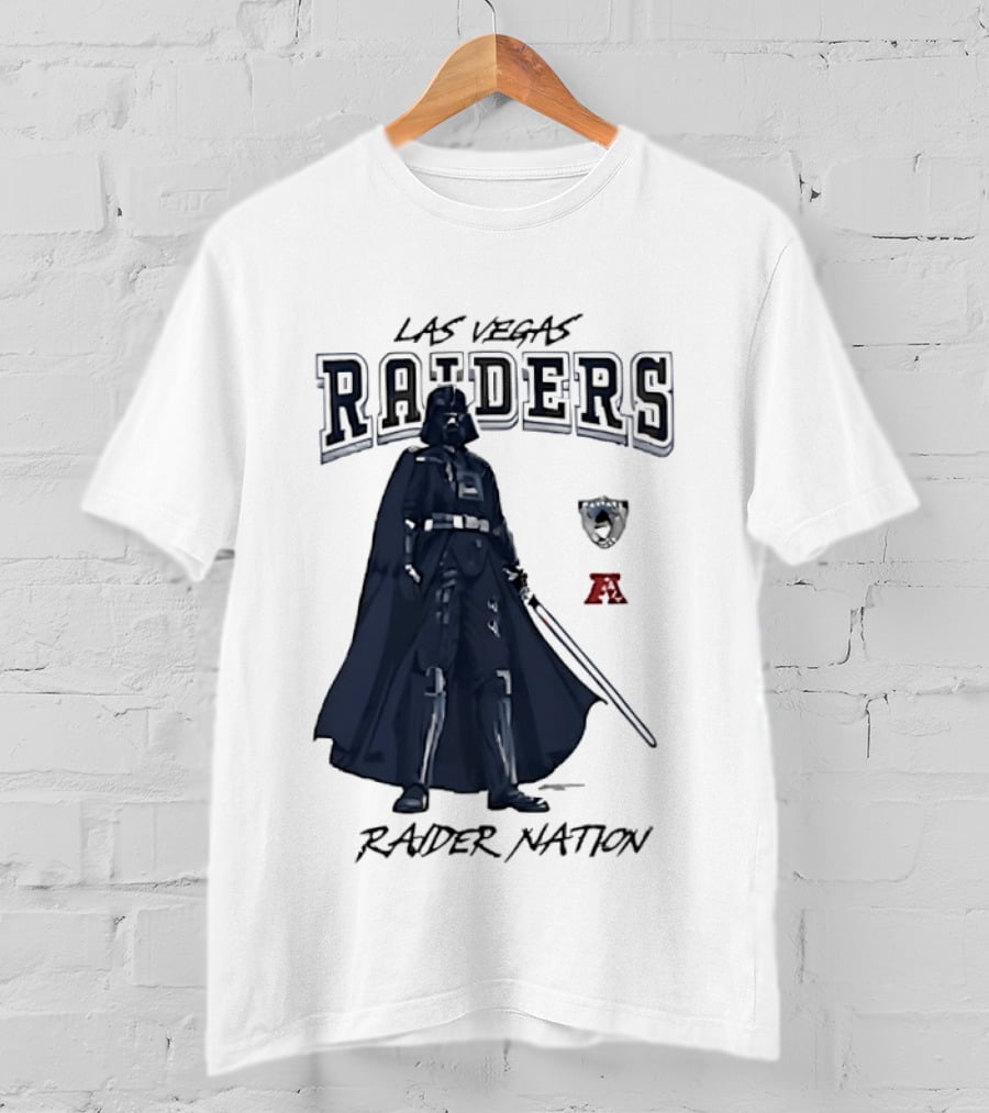 Las Vegas Raiders Raider Nation Darth Vader NFL T-Shirt