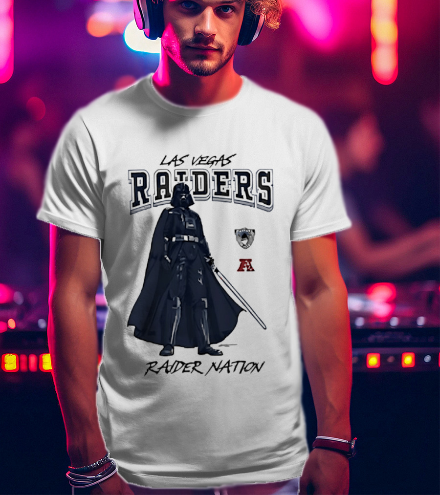 Las Vegas Raiders Raider Nation Darth Vader NFL T-Shirt