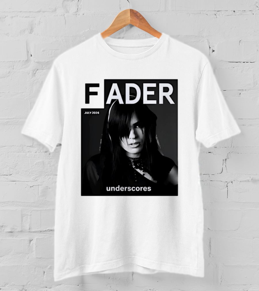 FADER Magazine July 2026 Cover Featuring Underscores T-Shirt