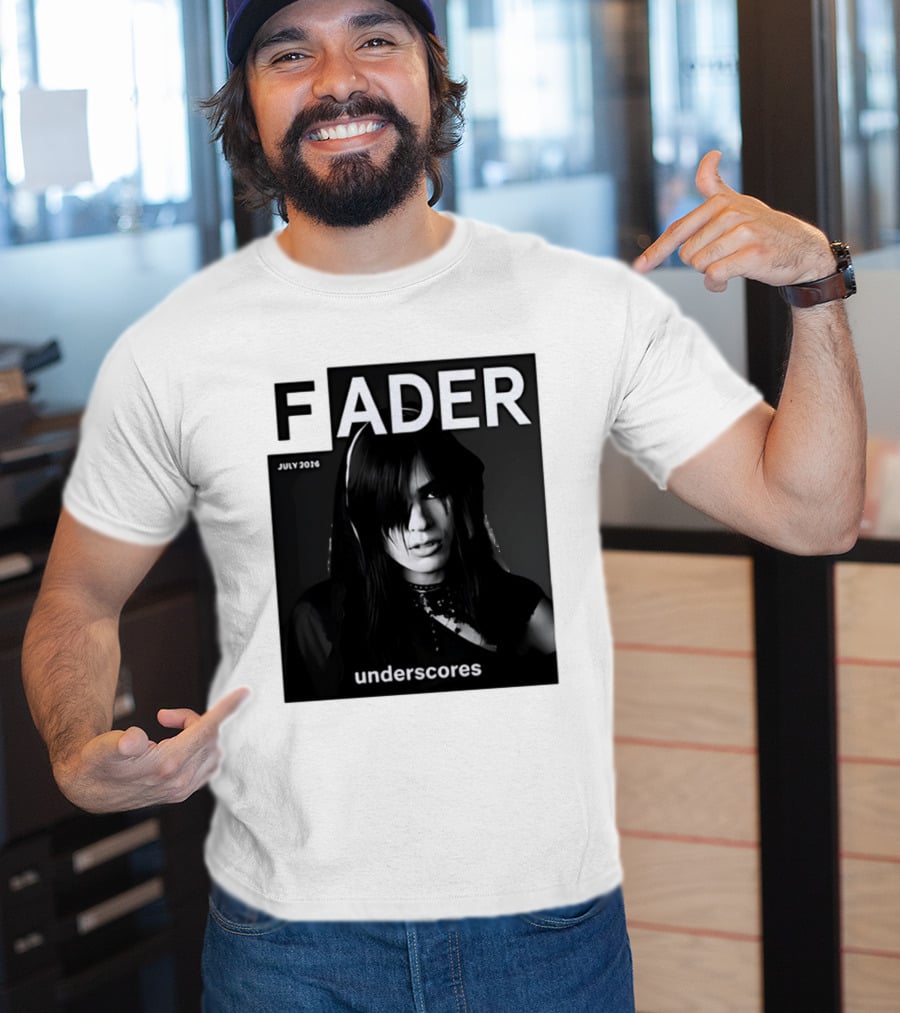 FADER Magazine July 2026 Cover Featuring Underscores T-Shirt