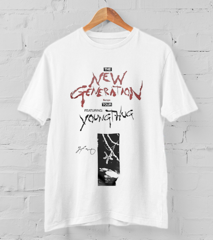 New Generation European Tour Featuring Young Thug T-Shirt