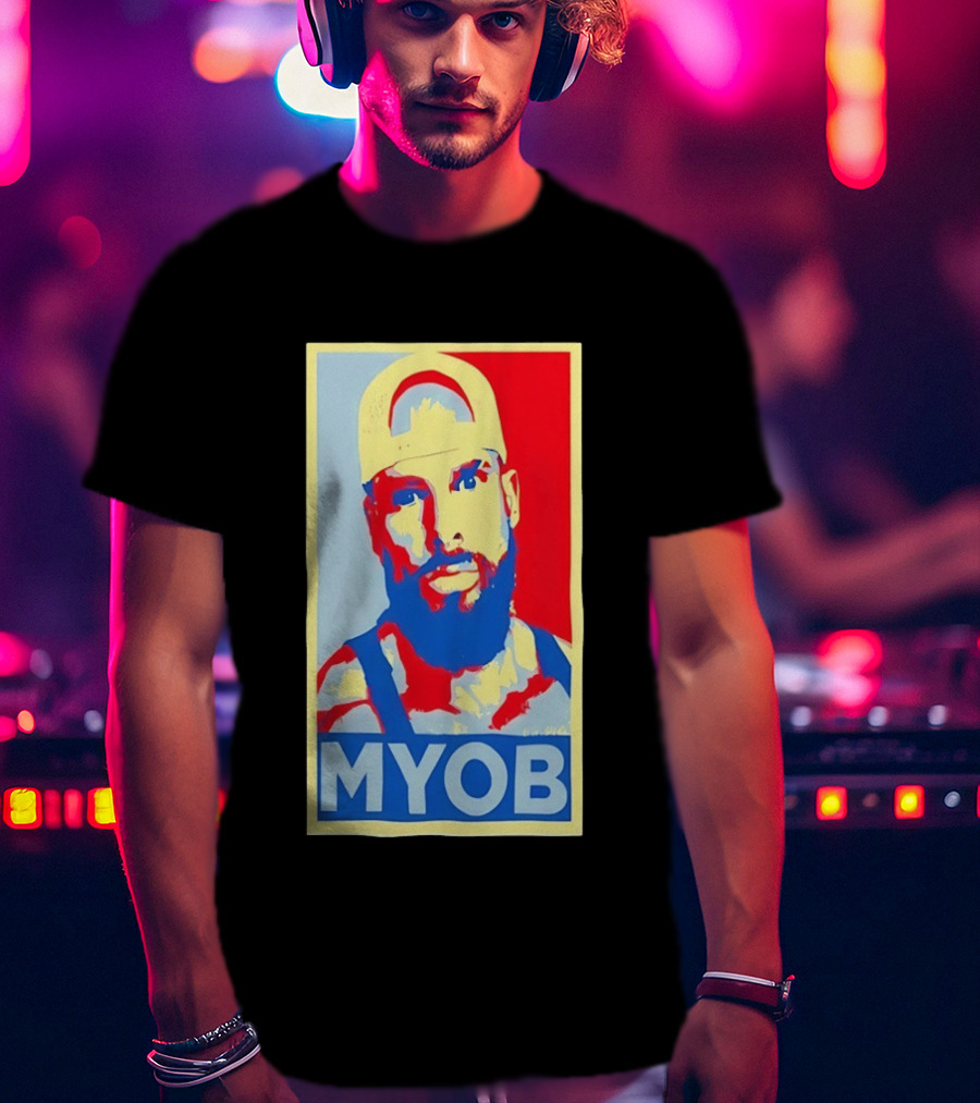 MYOB Bearded Man Hope Style Mind Your Own Business T-Shirt
