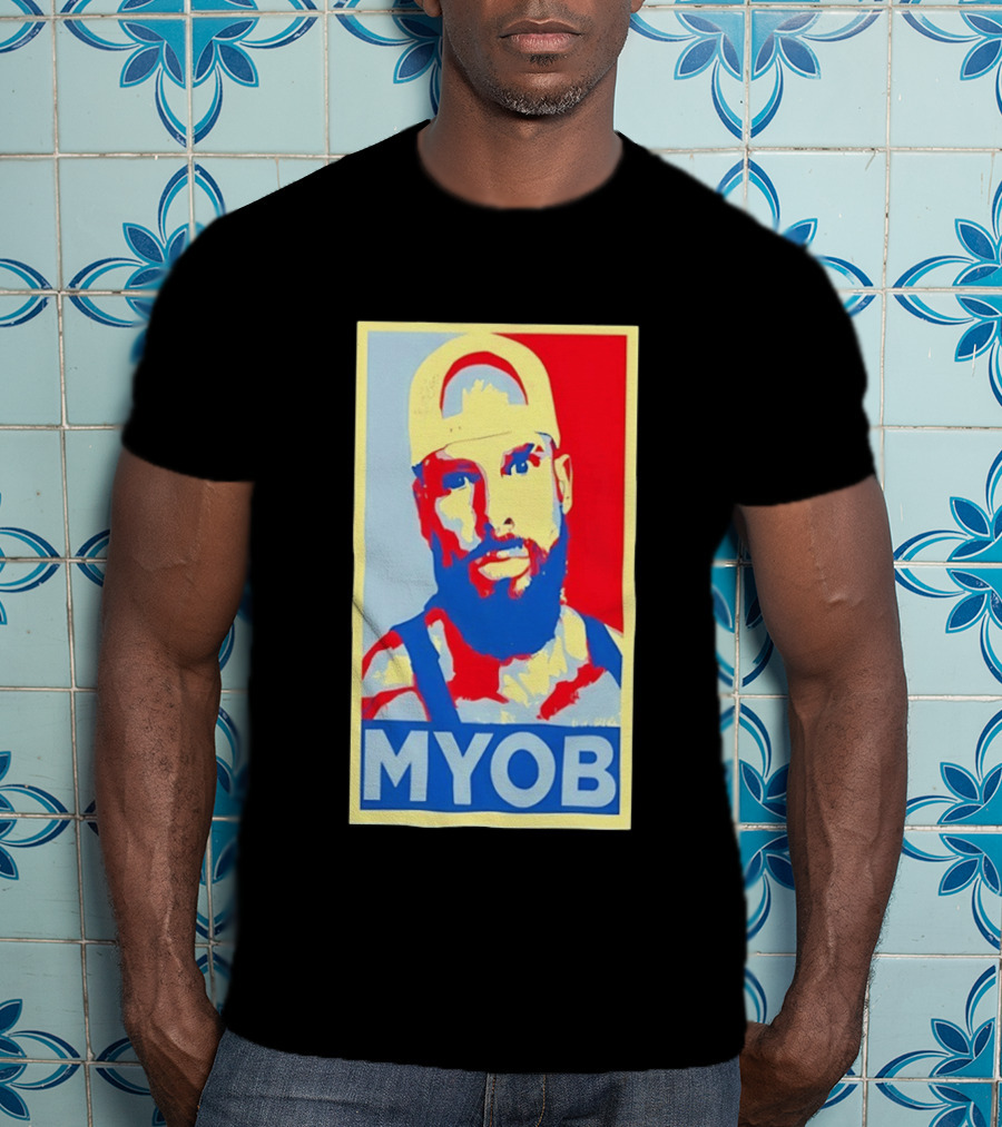MYOB Bearded Man Hope Style Mind Your Own Business T-Shirt