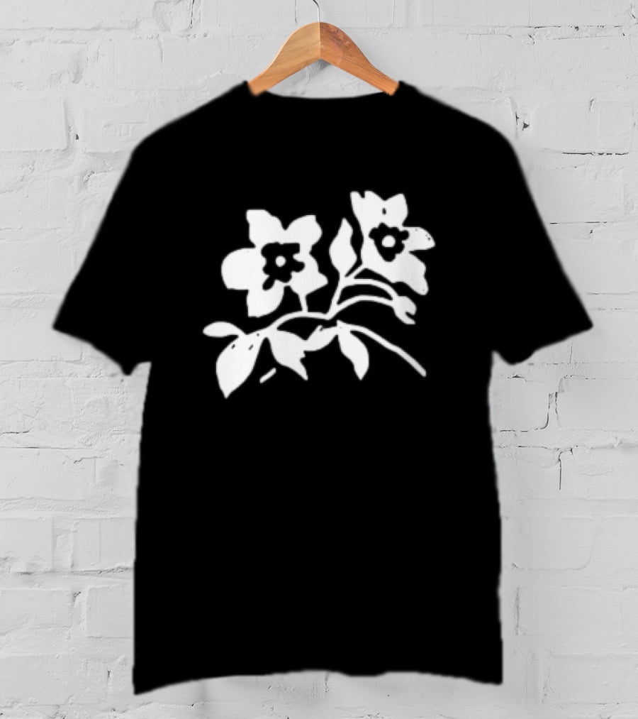 Flower It Was Time This Whole Time 2 Sided T-Shirt