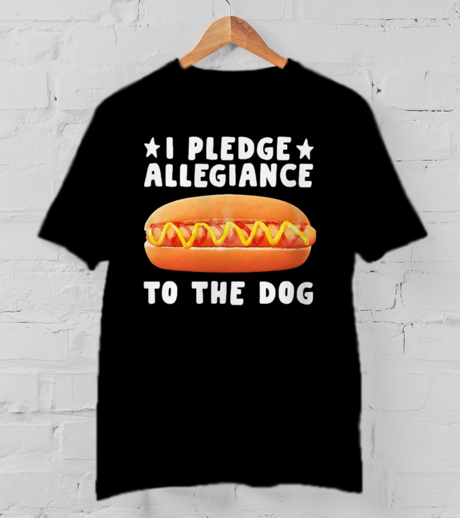 I Pledge Allegiance To The Hot Dog T-Shirt
