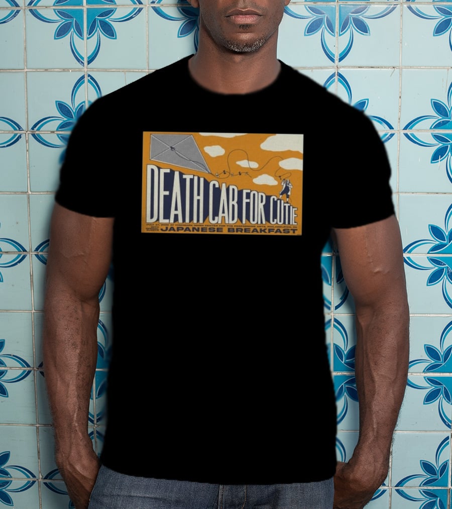 Death Cab For Cutie With Japanese Breakfast TD Pavilion Philadelphia PA July 17 2026 Kite T-Shirt