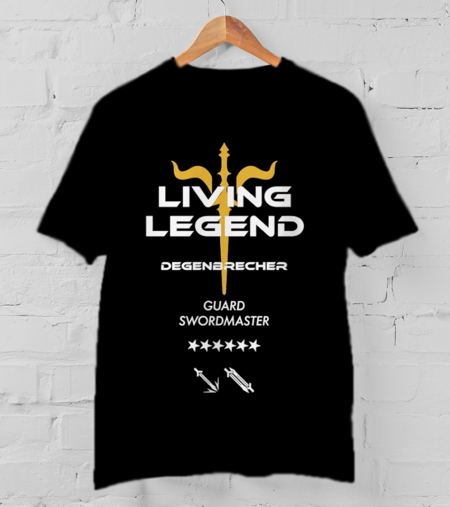 Degenbrecher Living Legend Guard Swordmaster Five Star Rating T-Shirt
