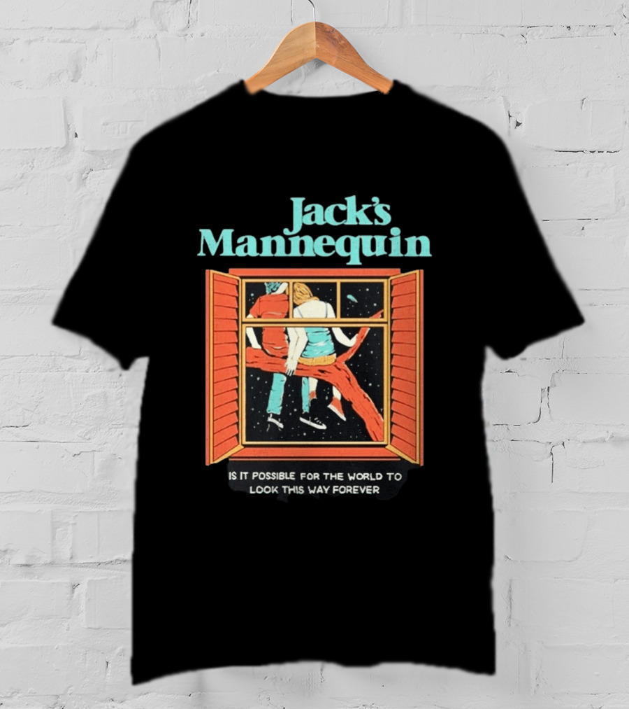 Jack's Mannequin Is It Possible For The World To Look This Way Forever Window Scene T-Shirt