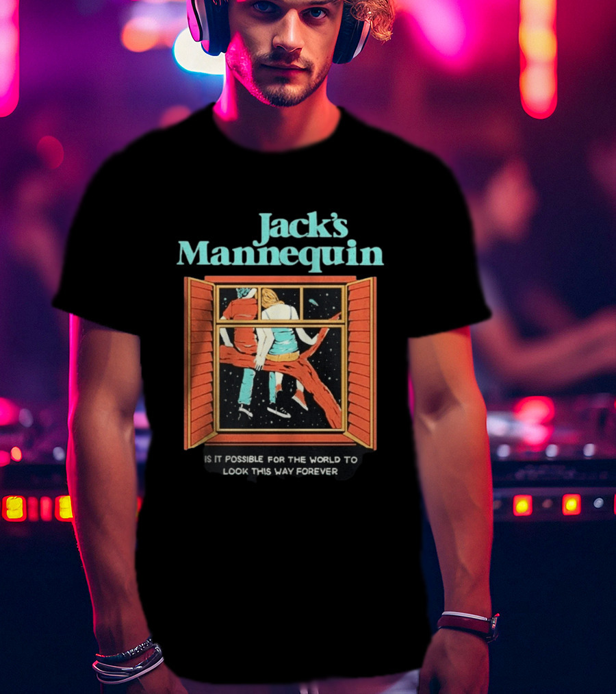 Jack's Mannequin Is It Possible For The World To Look This Way Forever Window Scene T-Shirt
