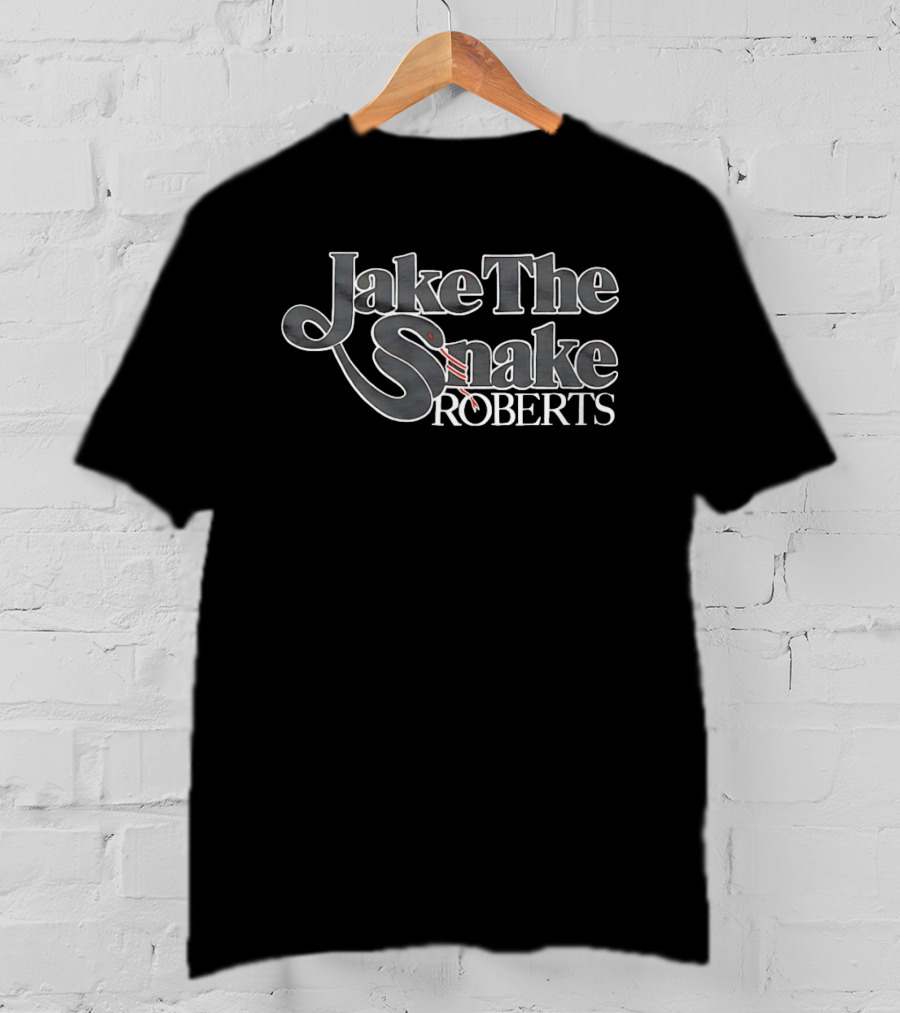 Jake The Snake Roberts WWE Wrestling Iconic Name T-Shirt