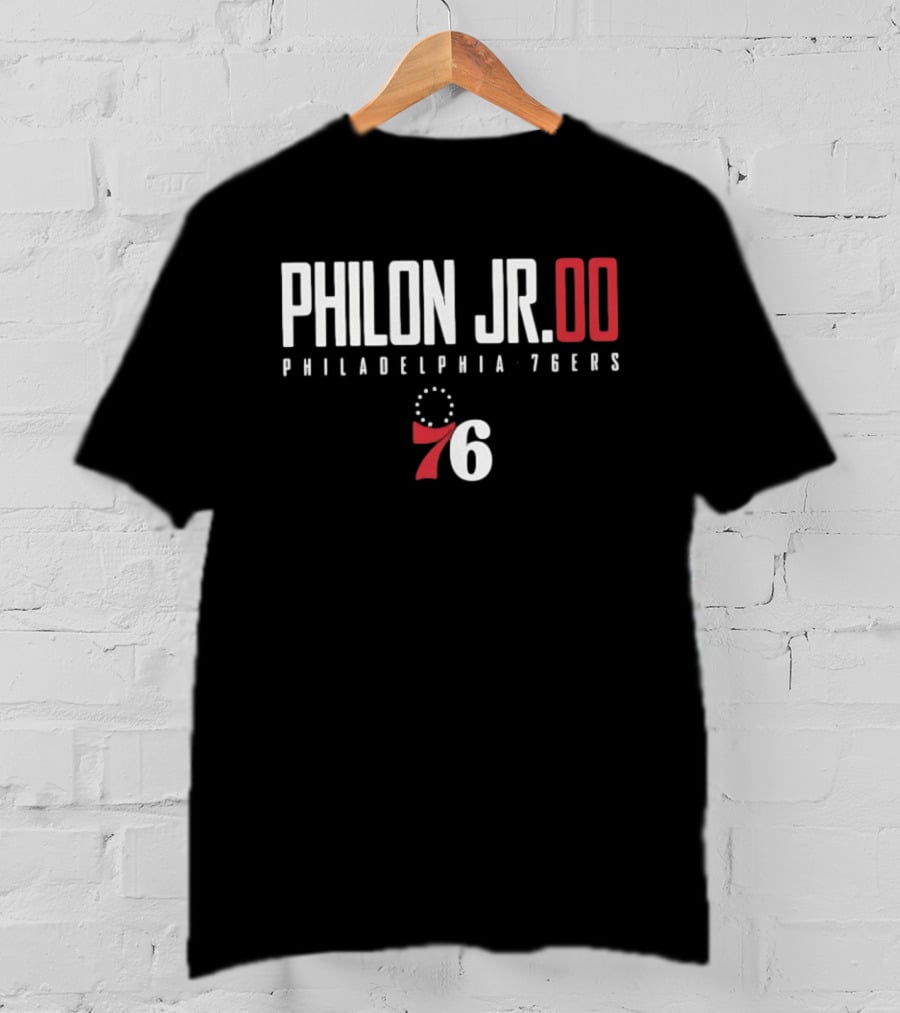 Labaron Philon Jr. 00 Philadelphia 76ers 76 T-Shirt
