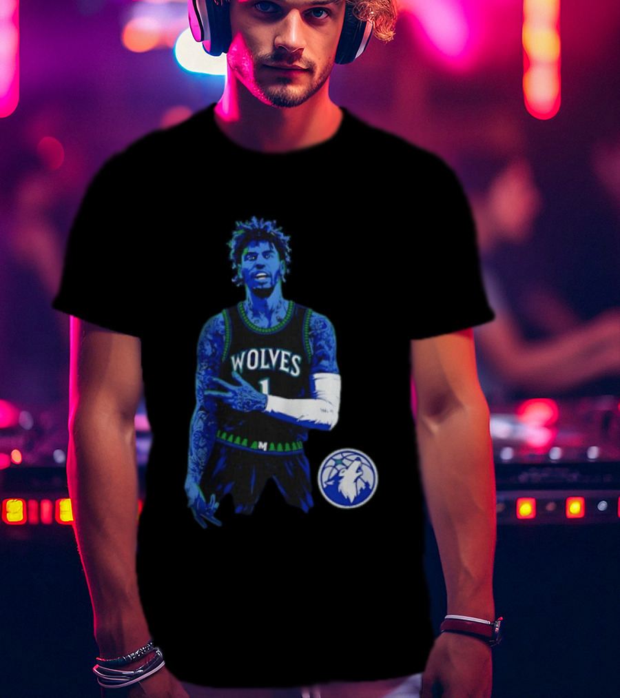 Wolves LaMelo Ball Number 1 Minnesota Timberwolves NBA Basketball T-Shirt