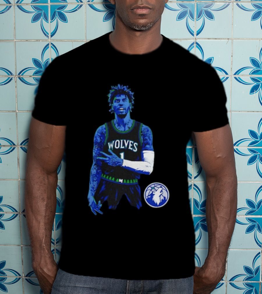 Wolves LaMelo Ball Number 1 Minnesota Timberwolves NBA Basketball T-Shirt