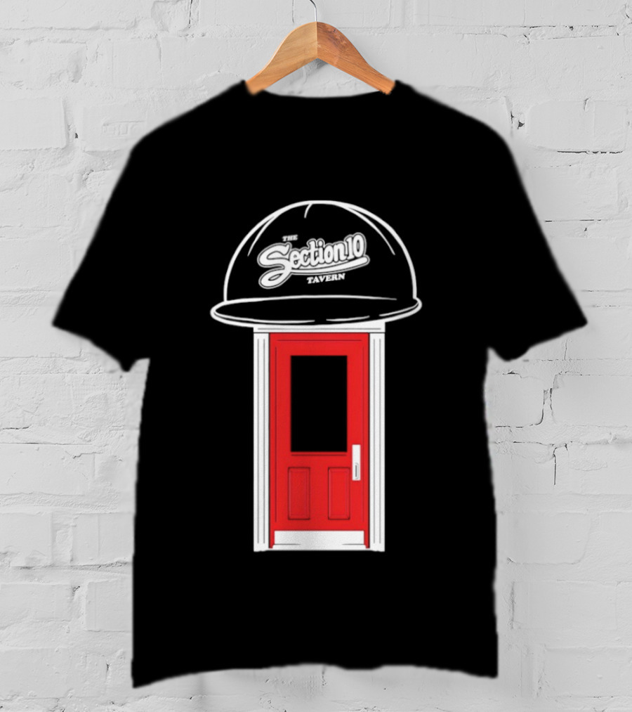 Section 10 Red Tavern Door Fenway Style Hat T-Shirt